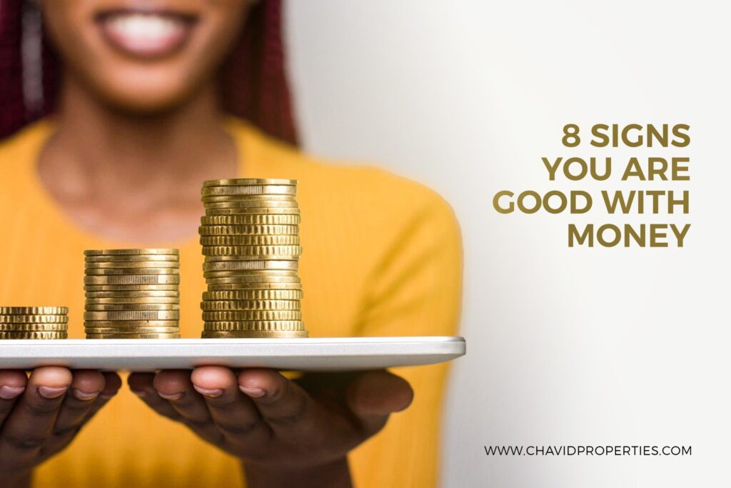 signs you are good with money